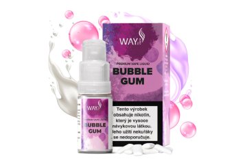 Bubble Gum - Liquid WAY to Vape 10ml, 18mg