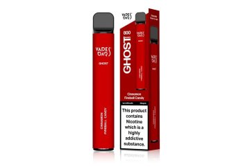 Vapes Bar Ghost 800, 2% Nicotin Cinnamon Firebal Candy