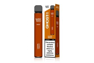 Vapes Bar Ghost 800, 2% Nicotin Caramel Tobacco